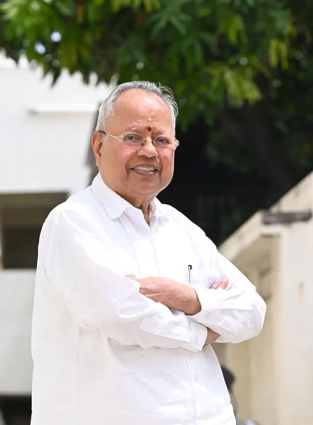 Portrait of Dr Nalli Kuppuswamy Chetty
