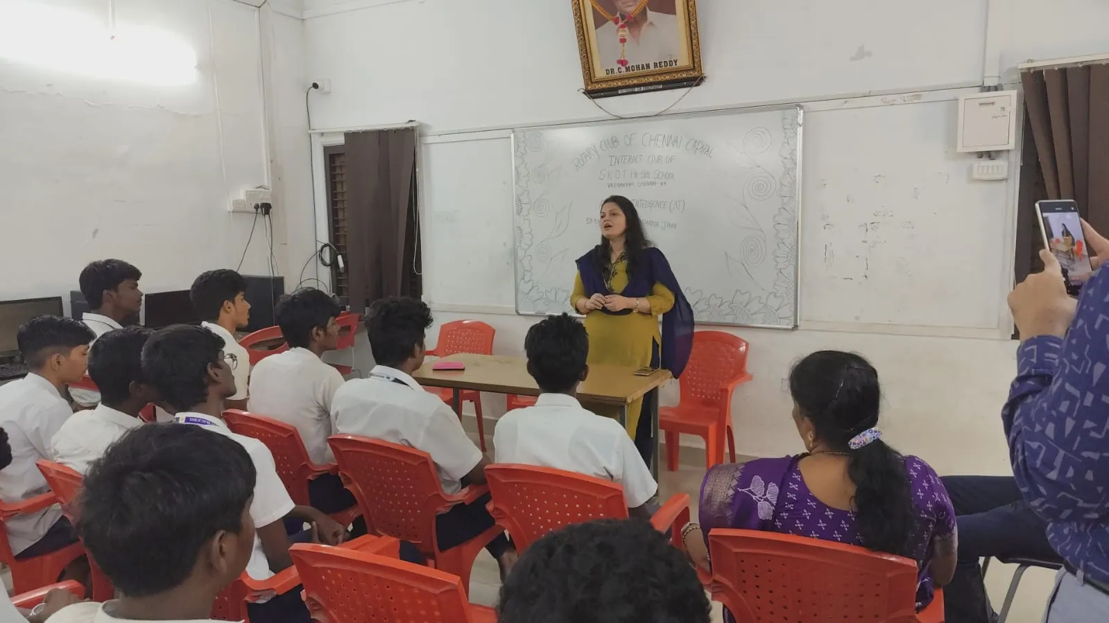 Shaping the Future: AI Awareness Program by Rotary Club of Chennai Capital π‘- SKDT